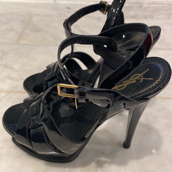 YSL TRIBUTE PLATFORM SANDAL - Picture 2 of 5